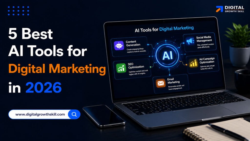 5 Best AI Tools for Digital Marketing