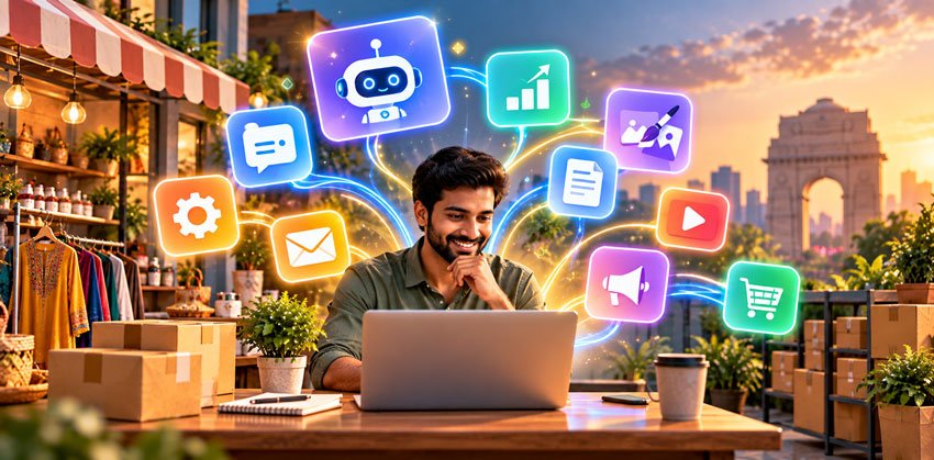 Best Free AI Tools for Small Business Owners in India (2026)