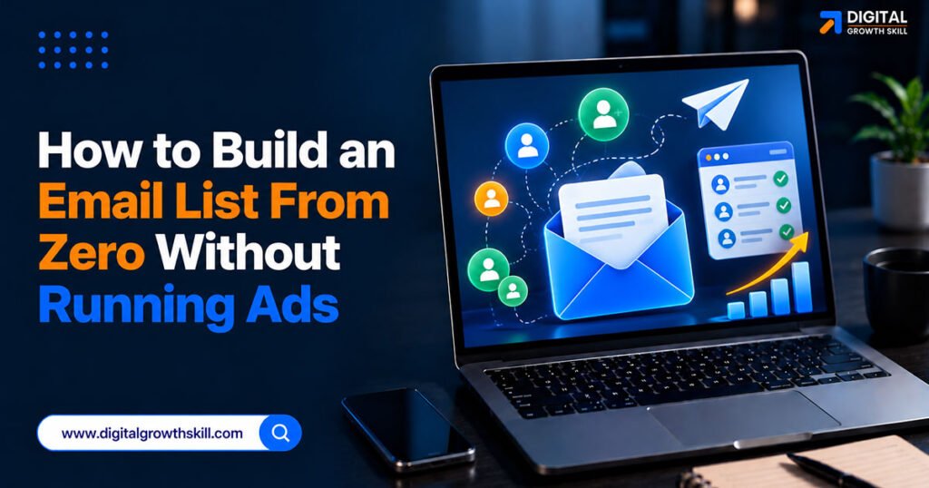 How to Build an Email List From Zero Without Running Ads