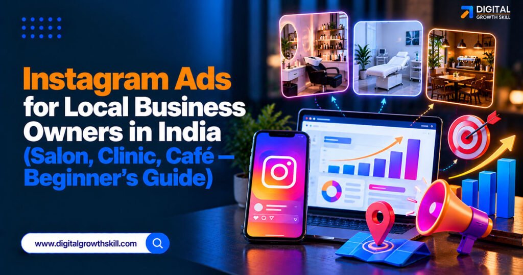 Instagram Ads for Local Business Owners in India (Salon, Clinic, Café — Beginner's Guide)