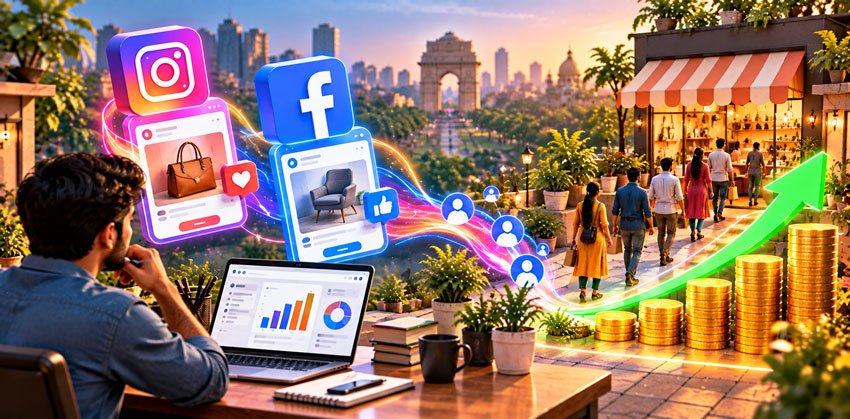 Instagram Ads for Local Business Owners in India (Salon, Clinic, Café — Beginner's Guide)
