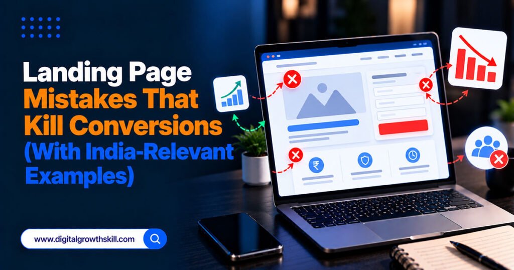 Landing Page Mistakes That Kill Conversions (With India-Relevant Examples)