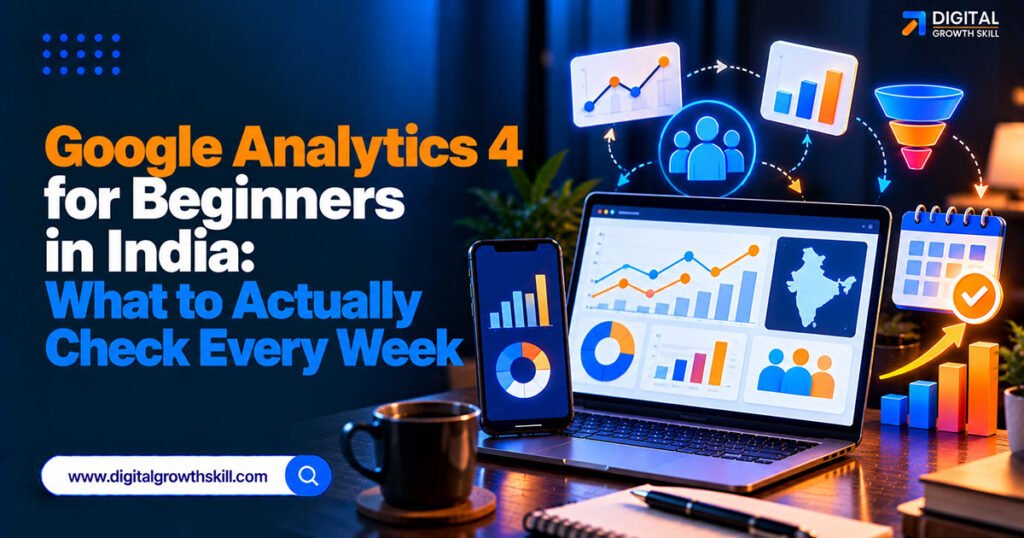 Google Analytics 4 for Beginners in India: What to Actually Check Every Week