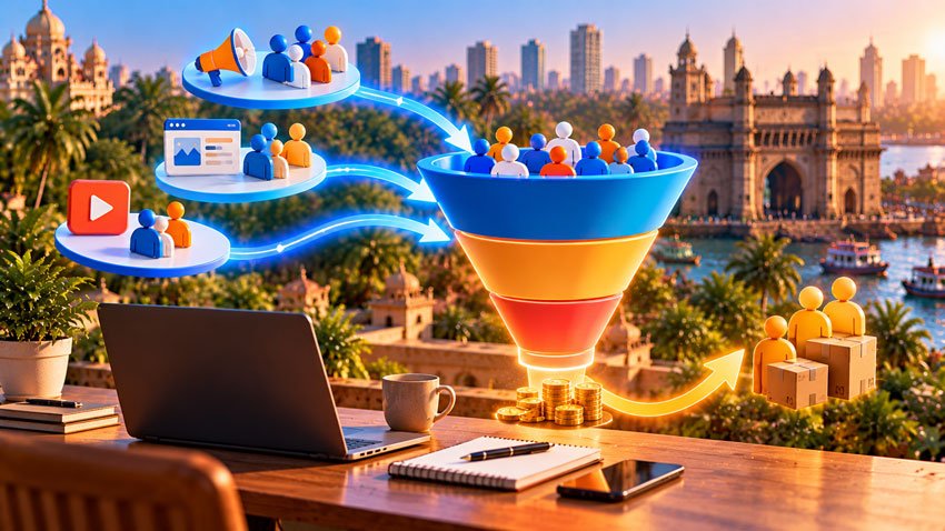 How to Build a Simple Sales Funnel for a Small Business in India (No Fancy Tools Needed)