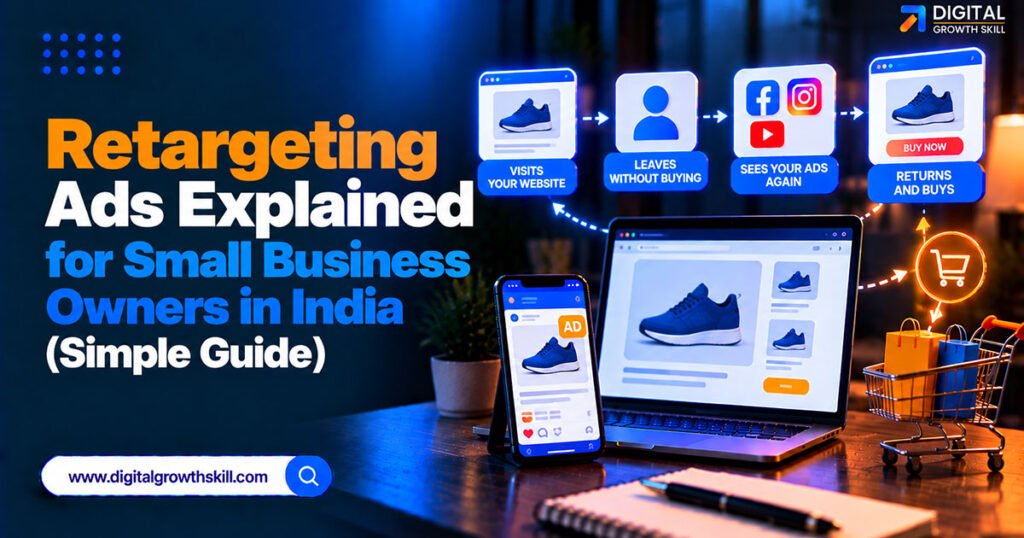 Retargeting Ads Explained for Small Business Owners in India (Simple Guide)